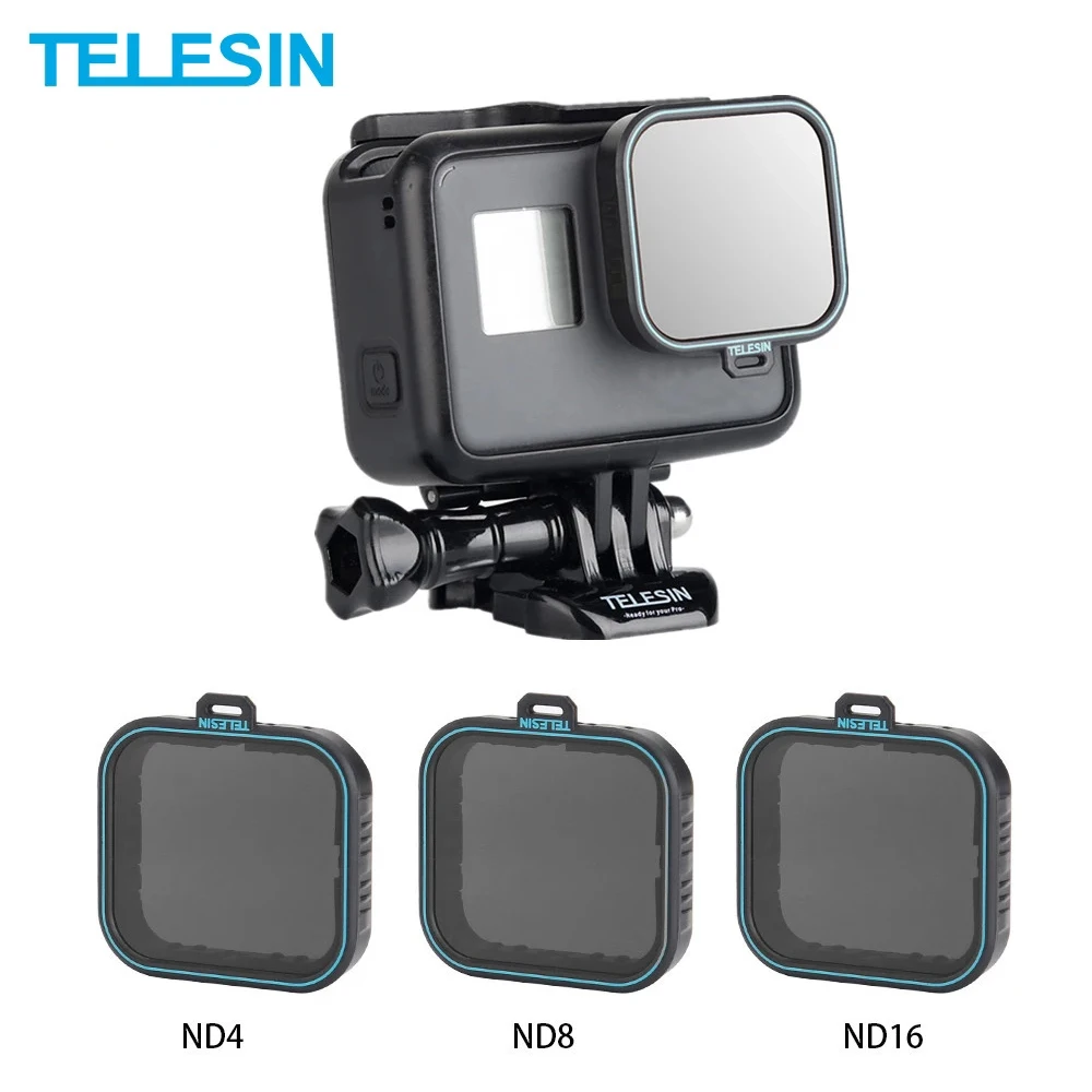 Комплект для защиты объектива TELESIN 3 упаковки набор фильтров нейтральной