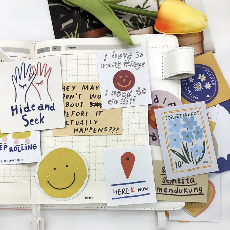 

20pcs CuteCartoon English stickers/Scrapbooking Stickers /Decorative Sticker /DIY Craft Photo Albums