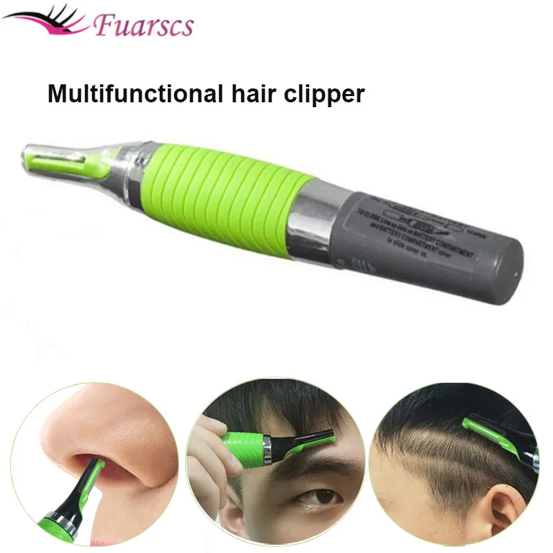 Electric Nose Hair Trimmer Implement Shaver Clipper Ear Neck Eyebrow Epilators Man Woman Clean Trimer Razor Accessories | Красота и