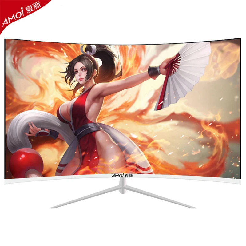 Amoi 27 &quot165 монитор Гц геймера ЖК дисплей изогнутые Экран ПК 1920 × 1080p HD игровой