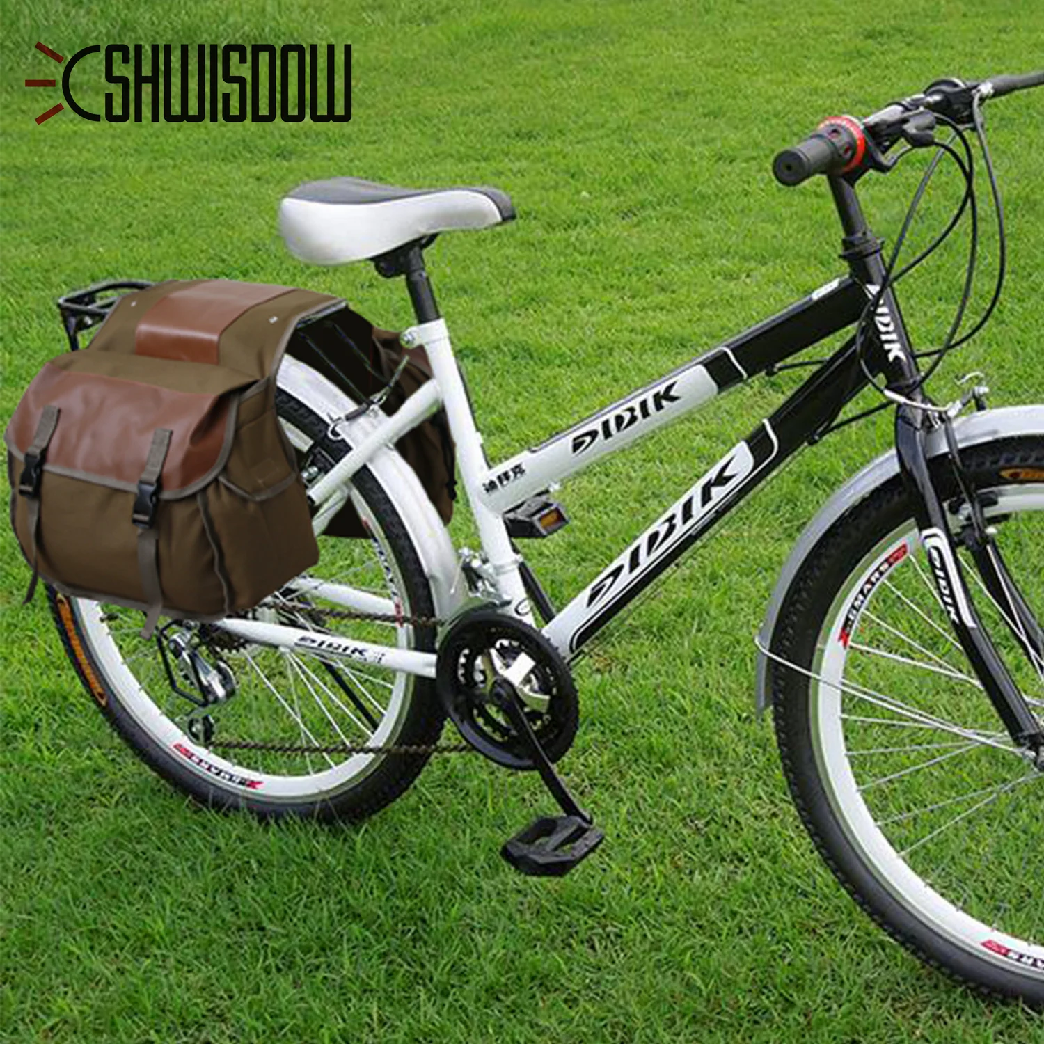 Motorcycle Saddlebag Luggage Bags Waterproof Canvas Stroage BagFor Honda shadow For Suzuki dr 650 | &amp
