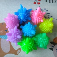 5pc reusable magic laundry ball for household cleaning washing ball machine clothes softener starfish shape solid cleaning balls
