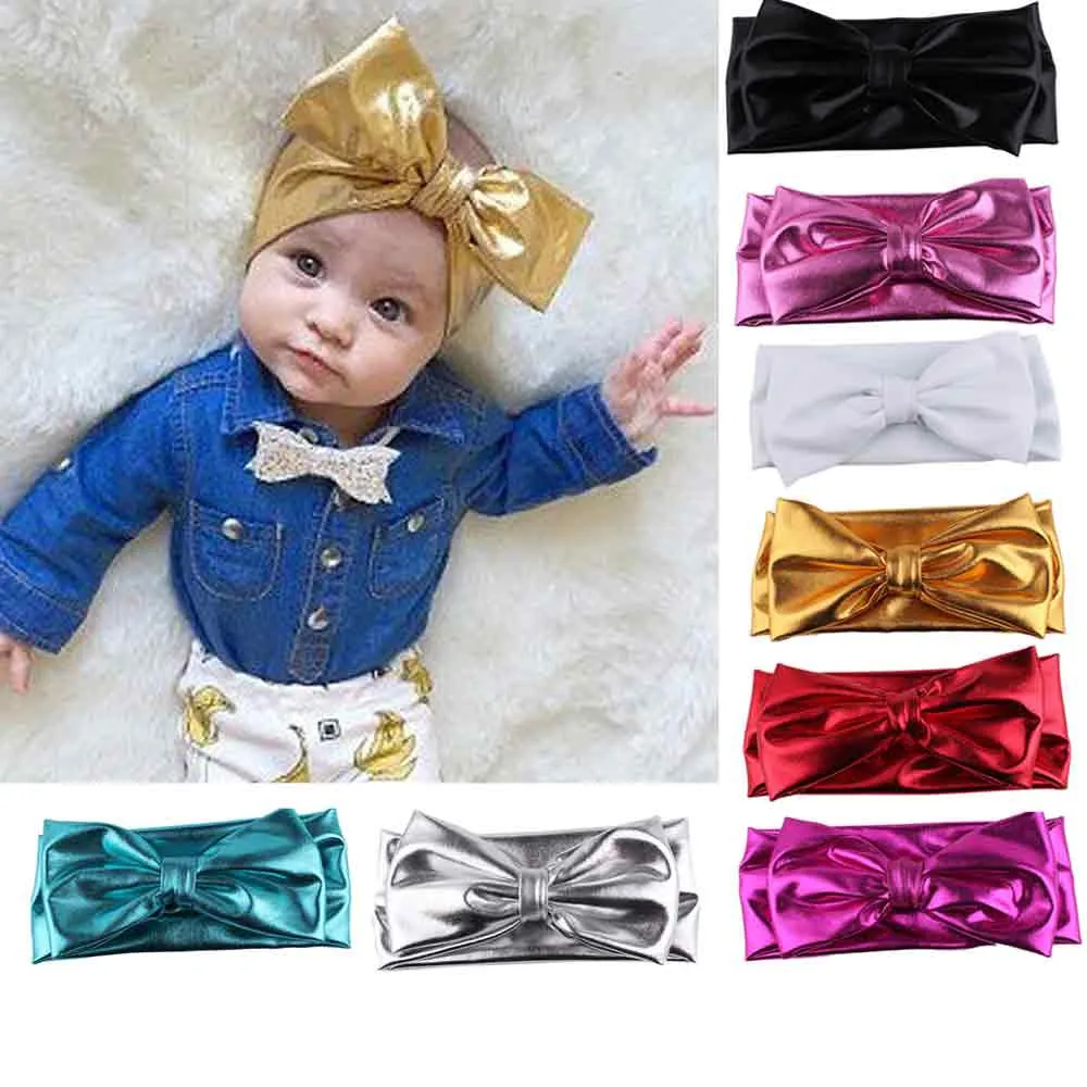 ARLONEET Детские кроличьи уши резинка для волос девочек одежда с бантом детей