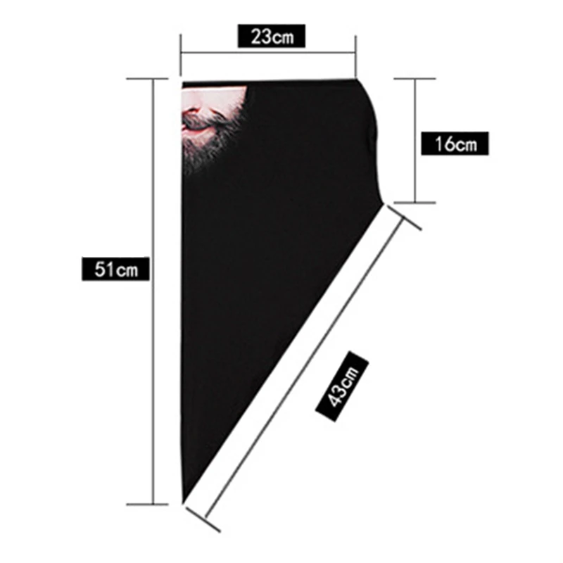 

1Pc Breathable Sport Bandana Scary Face Ski Sports Scarf Fishing Hiking Running Neck Gaiter Cover Headband For Men Women