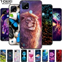 For OPPO Realme C21Y Case New FASHION Soft Silicone Cover For OPPO Realme C21Y Phone Cases Protective Realmi C21 Capa CAT