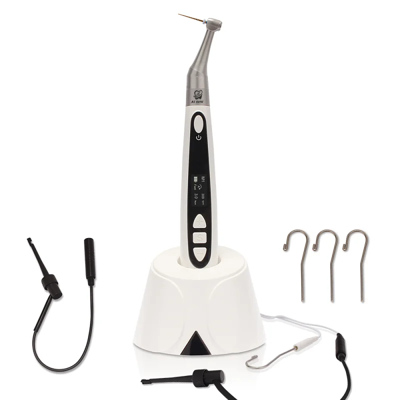 

AI-TC2-smart Dental 1:1 Endomotor Cordless Handpiece Endodontic Equipment with Apex Root Canal Locator Surgical Tools
