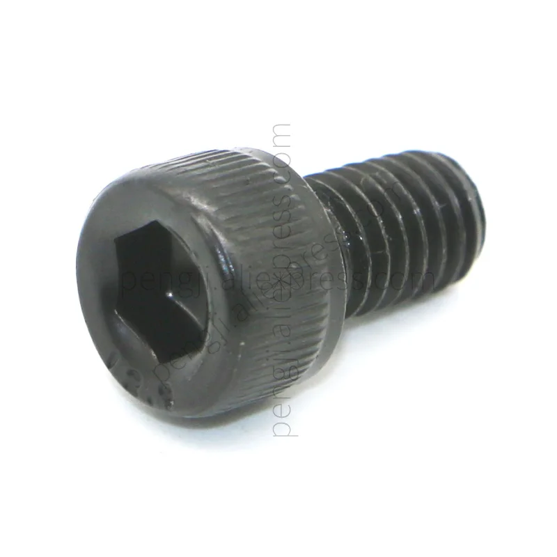 

100PCS M6 - 1.0 x 10mm Socket Head Cap Screws Metric, Allen Socket Drive, 12.9 Grade Alloy Steel, DIN 912, Black Oxide Finish.
