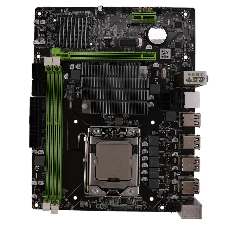 Материнская плата X58 с процессором Intel Xeon X5650 8G(2x4G) REG ECC видеокарта памяти |