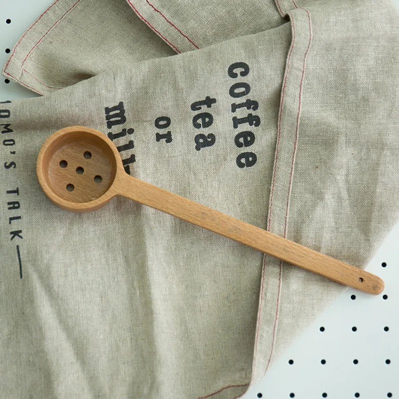 

Long Handle Wooden Measuring Spoon Wooden Coffee Spoon Kitchen Soup Spoons Home Kitchen Measuring Tools
