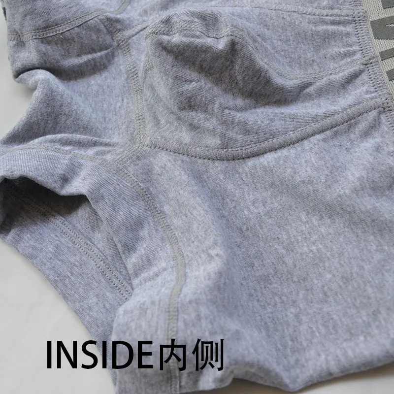 New Mens Underwear Solid Classic Men Underpants Cotton Short trunk Spandex Man Pants Comfort Elastic Man Boxers Hot