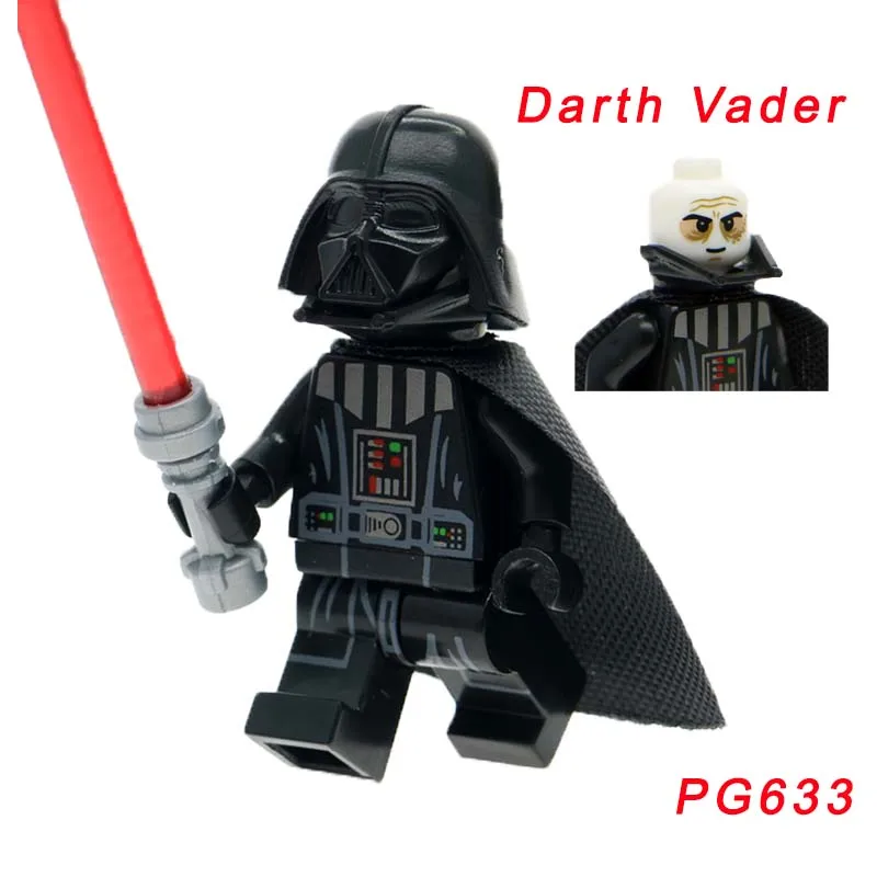 pg633 Одиночная Звездные войны кирпич Боевой Дроид Malbus Leia Luke Skywalker Qui Gon Ro-Gr супер Боевой Дроид K2So строительный блок - Цвет: pg633