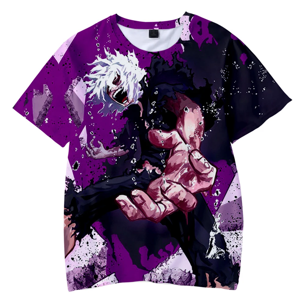 

2021 New Anime My Hero Academia 3D Print T Shirt Men Women Tees Short Sleeve Casual T Shirt Print New Fashion High Quality Tops