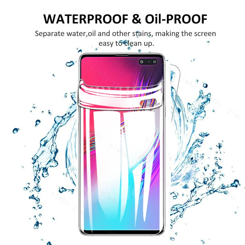4in 1/2in 1/2 шт./2 объектива 999d мягкий гидрогель пленка для Samsung Galaxy S10 5G версия Защитный