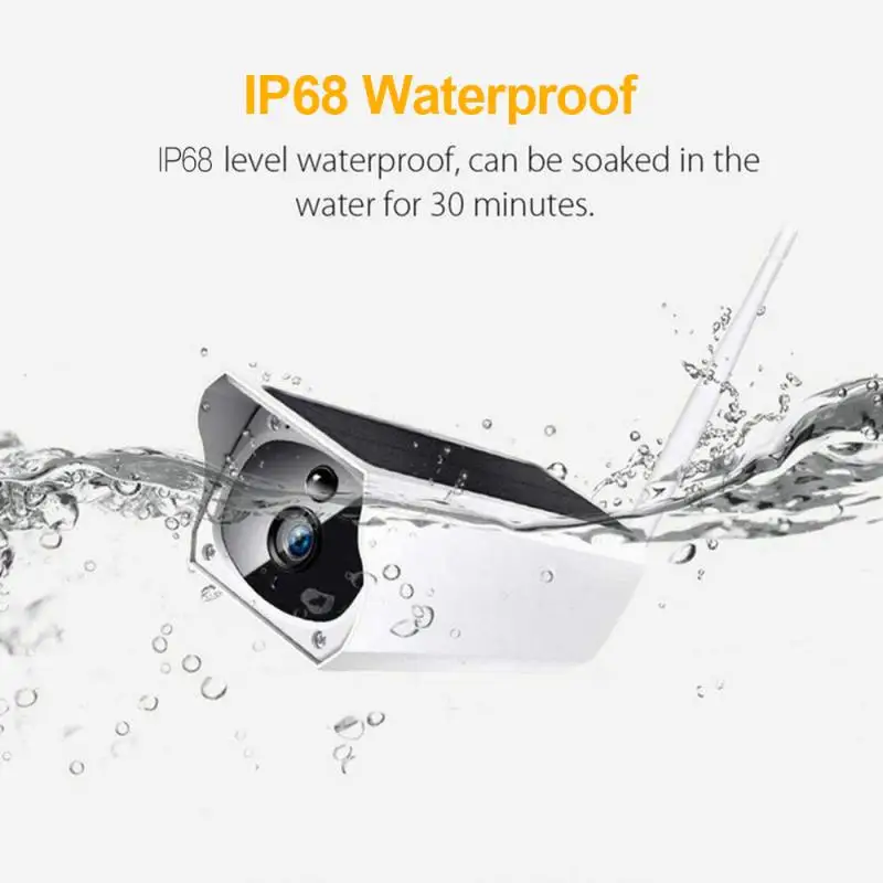 Наружная IP камера 1080P Full HD водонепроницаемая Wi Fi видеонаблюдения безопасности