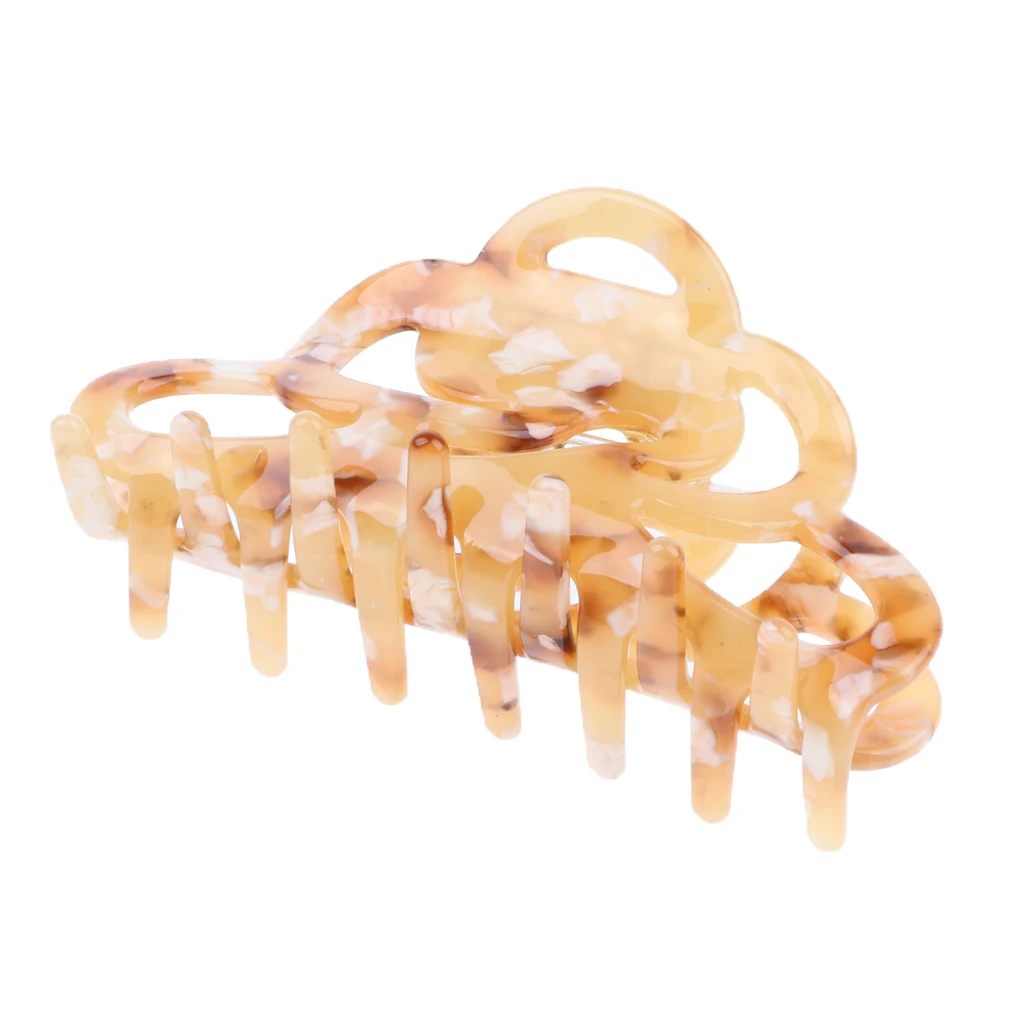 

2Pcs Women Large Big Acrylic Hair Claws Clips Shower Hairpin Barrettes Clamp