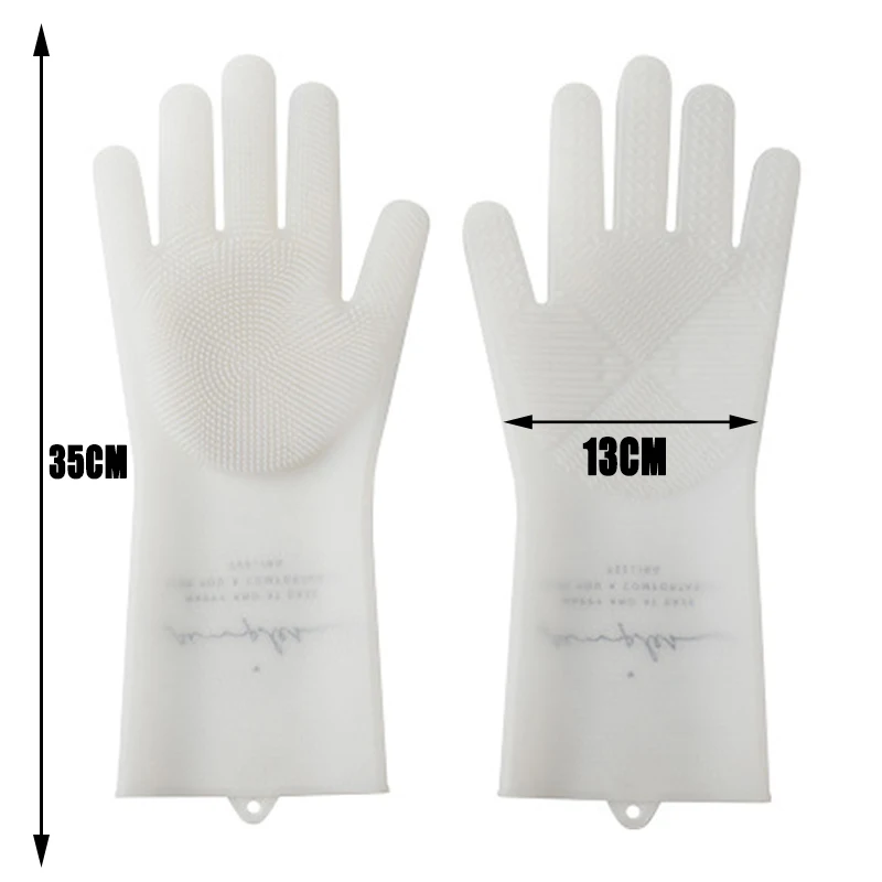 

Wash Dishes Glove Woman Wash Clothes Waterproof Artifacts Rubber Glove Thin Home Gloves OCT998