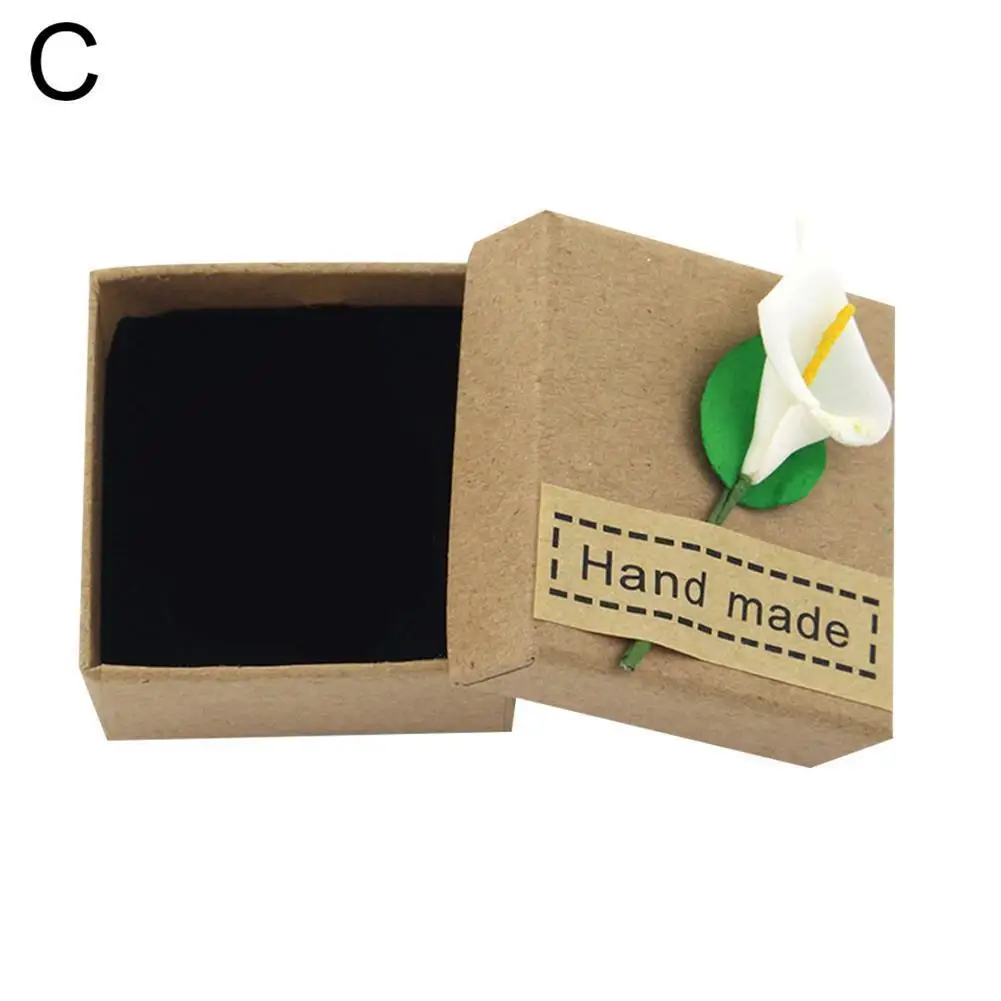 Высококачественная квадратная шкатулка для ювелирных изделий нежный цвет