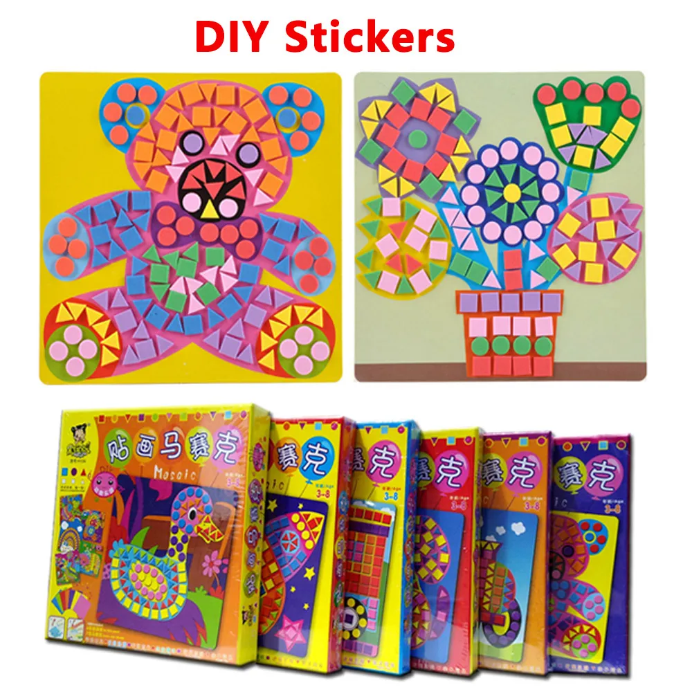 Детские строительные игрушки искусство ферма Обучающие животные цветы