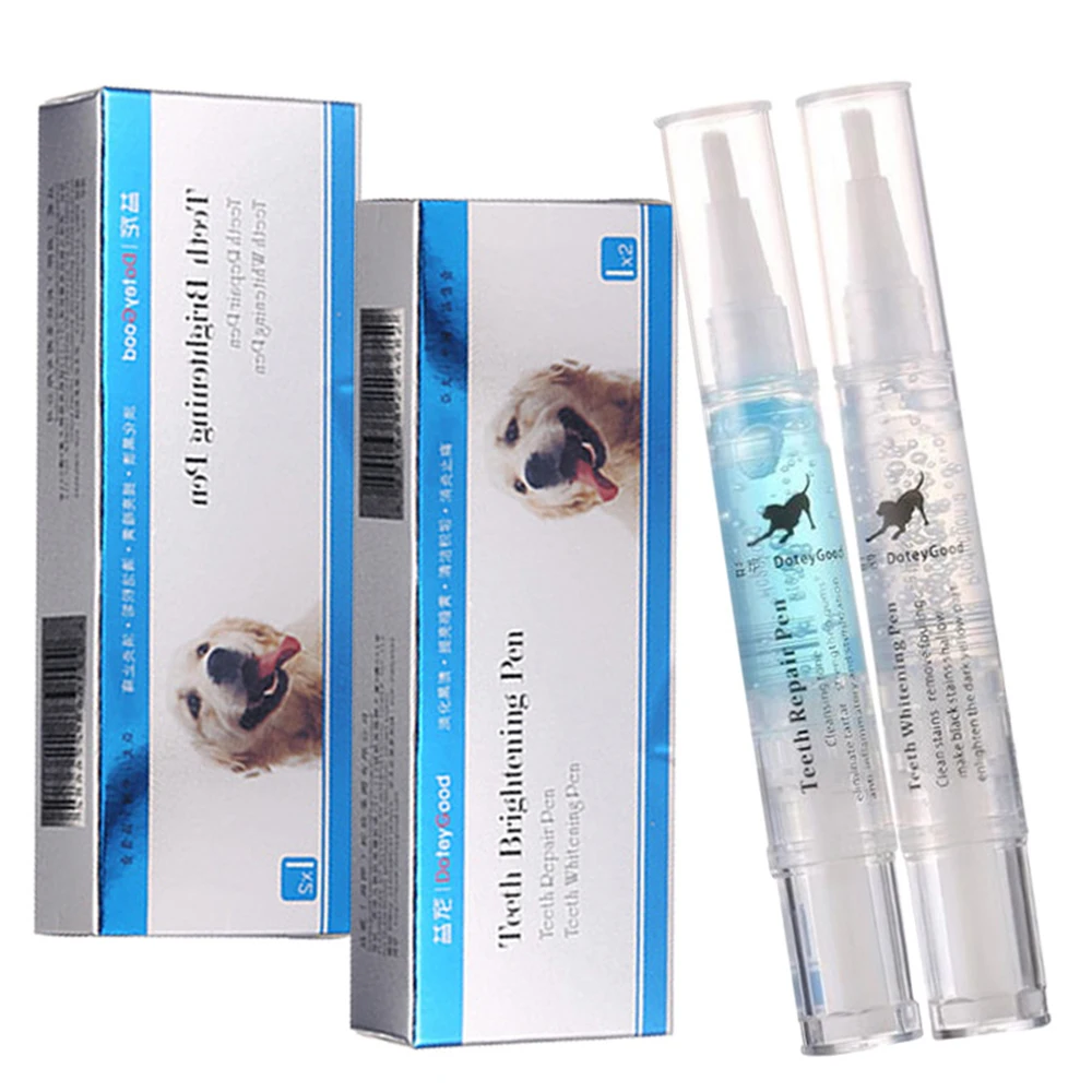 2 шт. отбеливающая ручка для чистки зубов домашних животных| |