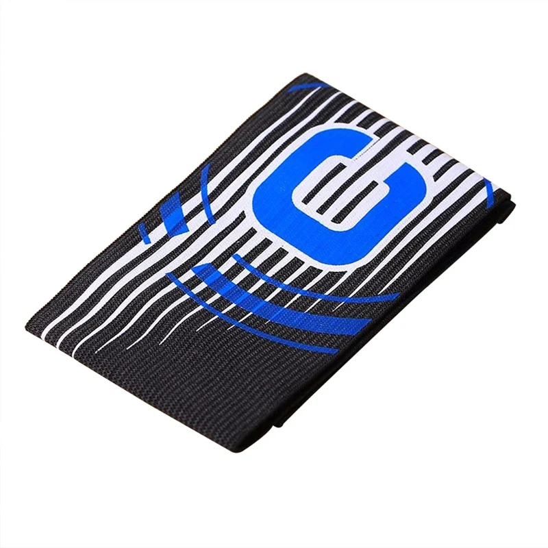 Футбольная нарукавная повязка капитана цветная Гибкая Спортивная Регулируемая