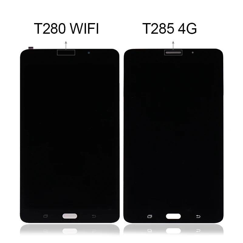10pcs for Samsung Galaxy Tab A 7.0 LCD Display Touch Screen Digitizer WIFI T280 / 4G T285 Assembly Free Shipping DHL EMS | Мобильные