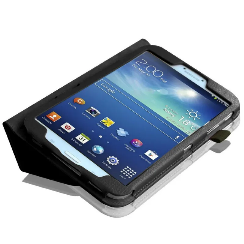 Чехол для Samsung Galaxy Tab 3 8 0 Магнитная подставка чехол из искусственной кожи дюйма T310