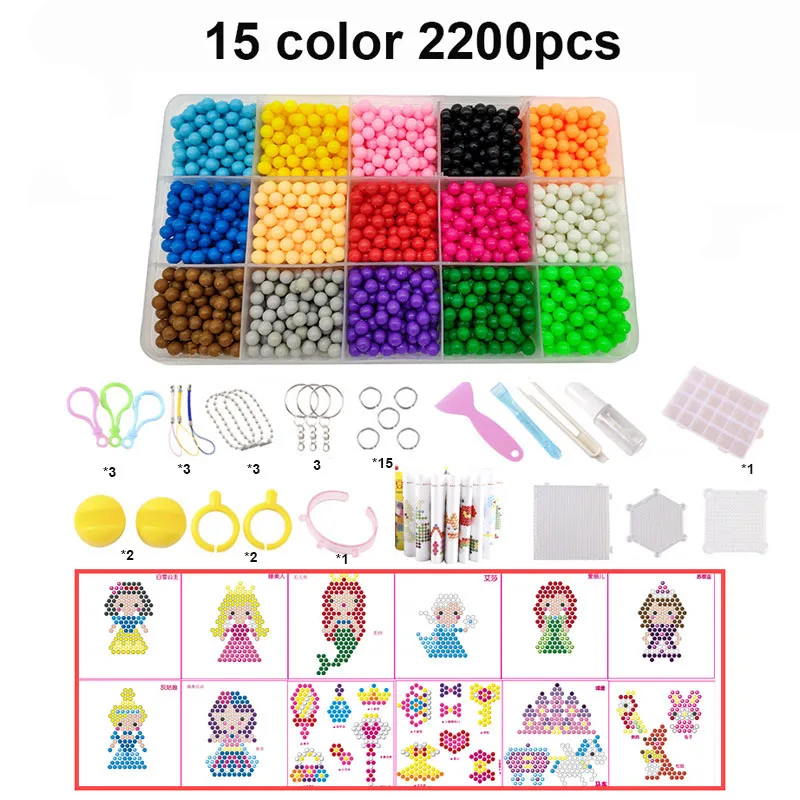 Волшебные водяные бусины DIY игрушки для детей формы животных ручная работа