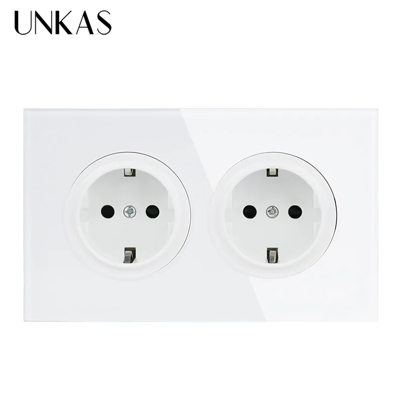 Розетка настенная с заземлением и защитой от детей 16 А|Электрические розетки| |