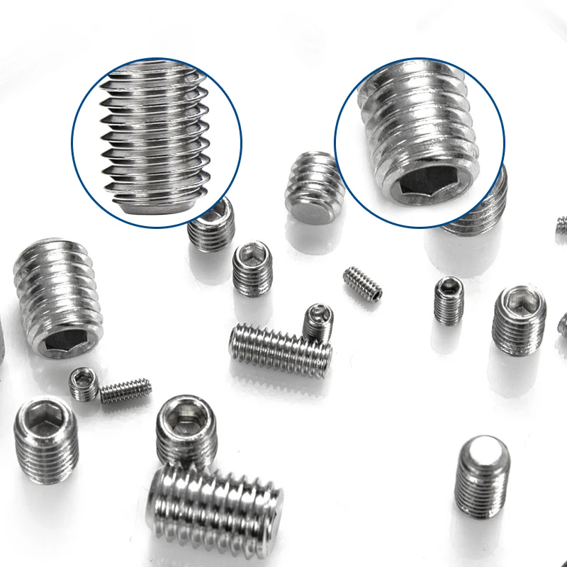 

50pcs stainless Black grade 12.9 steel Hex Hexagon Socket Allen Cup Point Grub Screw Set Bolt M2 M3 M4 M5