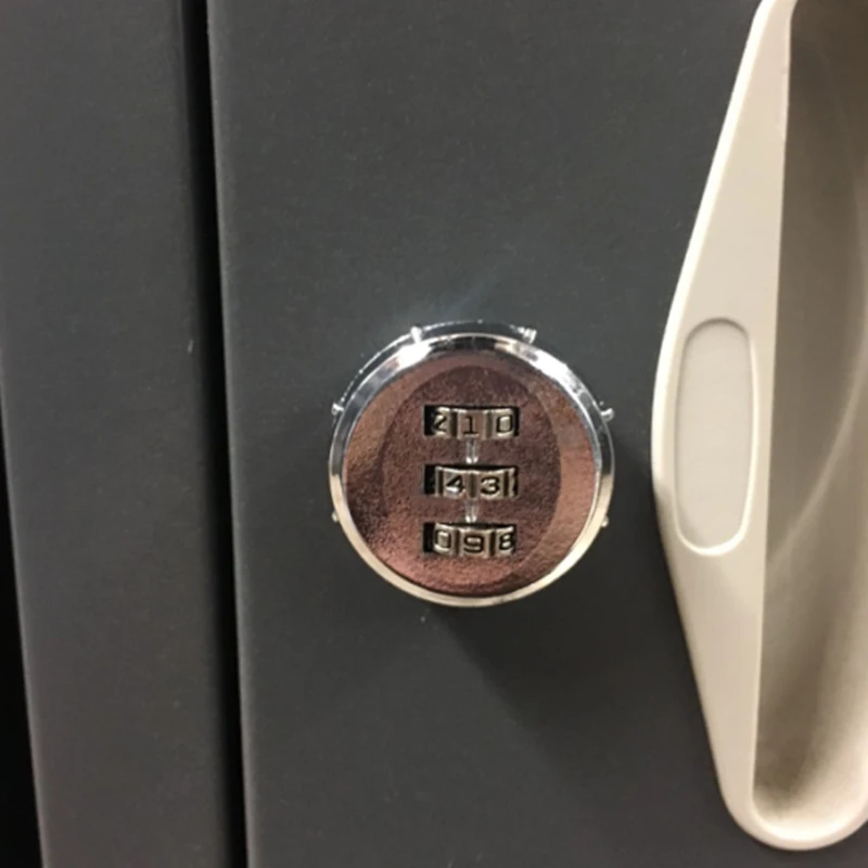 Кодовый замок для шкафа Автоматический Сейф из цинкового сплава