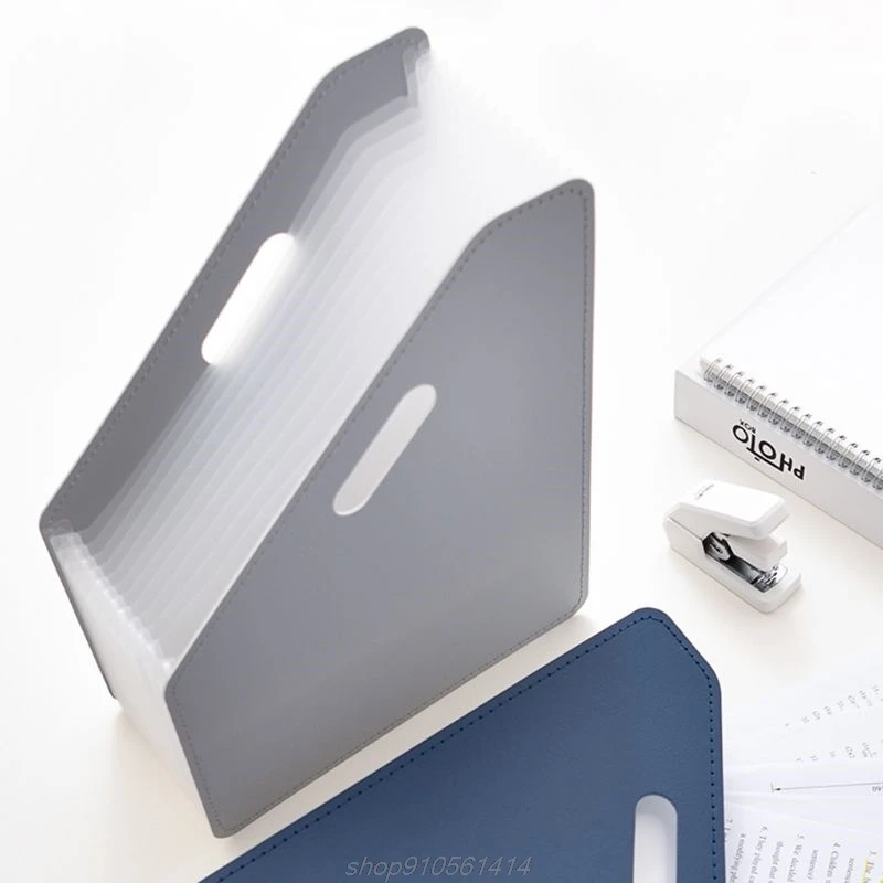 

13 Pockets Desk File Folder Document Paper Organizer Storage Holder Multilayer Expanding Box MY28 21 Dropshipping