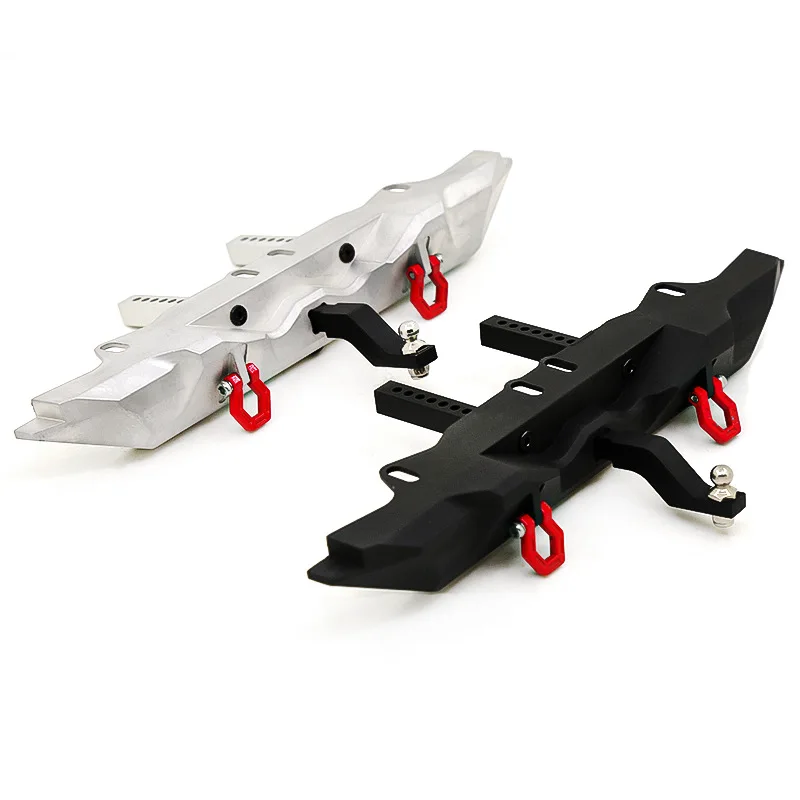 

RC Car Classic Front & Rear Bumper with LED Light for 1/10 RC Crawler Traxxas TRX4 Axial SCX10 Upgrade Parts