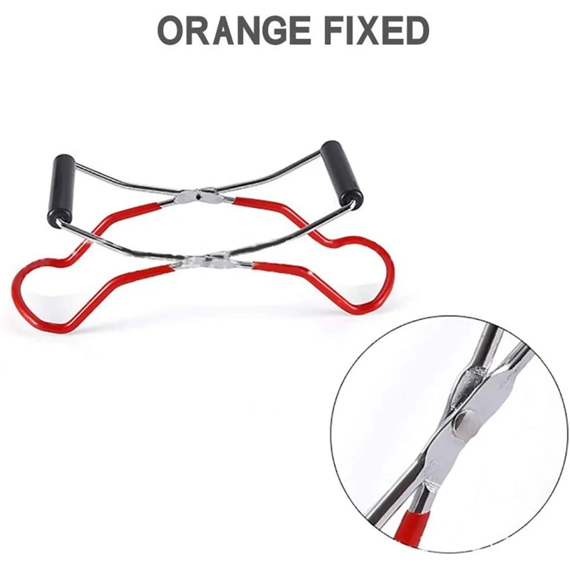 

Canning Jar Lifter Tongs Stainless Steel Jar Lifter with Grip Handle Canning Jar Lifter Tongs for Safe and Secure Clip