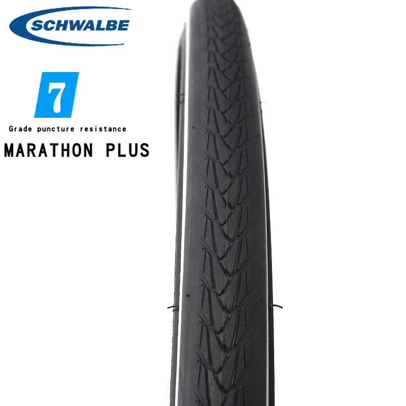 Шина для инвалидной коляски Schwalbe marathon plus 24 дюйма серая черная 26*1 00 стальная
