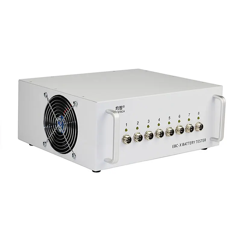 

EBC-X 8-channel battery sub-контейнер, тройной Железный литиевый аккумулятор, тестер емкости 5А, заряд 10А, входной цикл