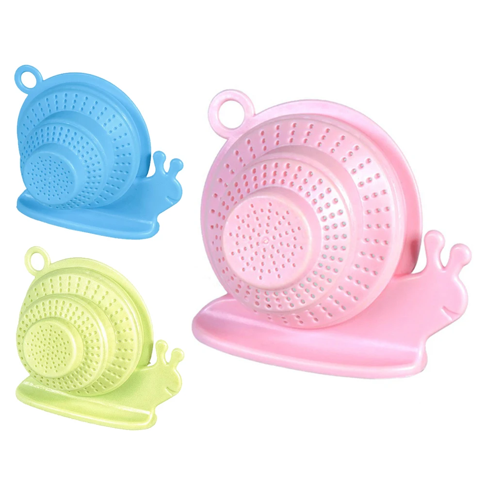 Кухонная раковина Канализация Дренаж анти штепсель в форме улитки складной