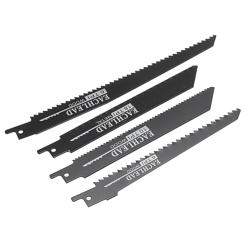 Электрическая сабельная пила из дерева и металла 48 В Беспроводная с 4 лезвиями