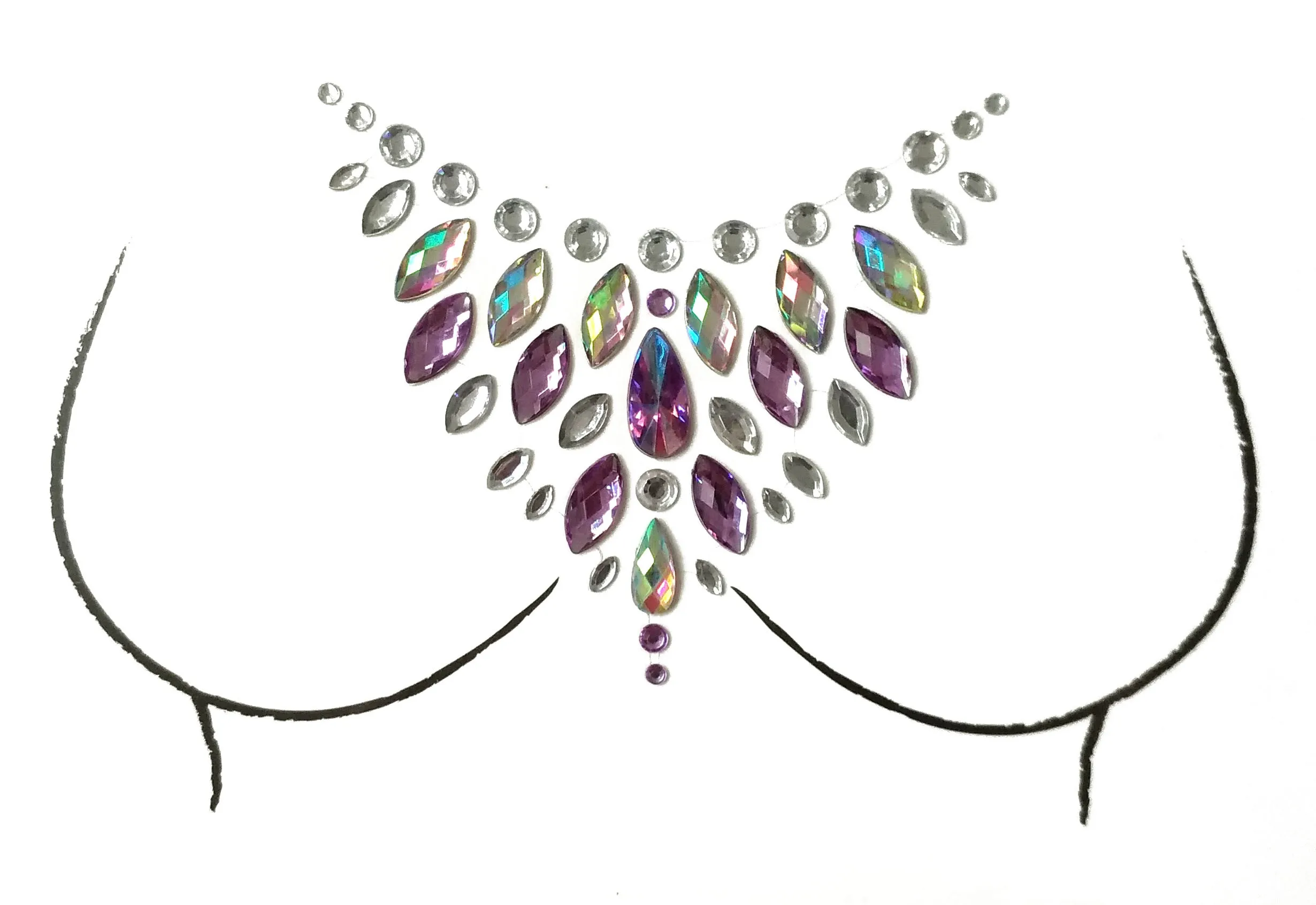 3D Рождество DIY Сделай Сам разные боди-арт клейкие Кристаллы Блестки