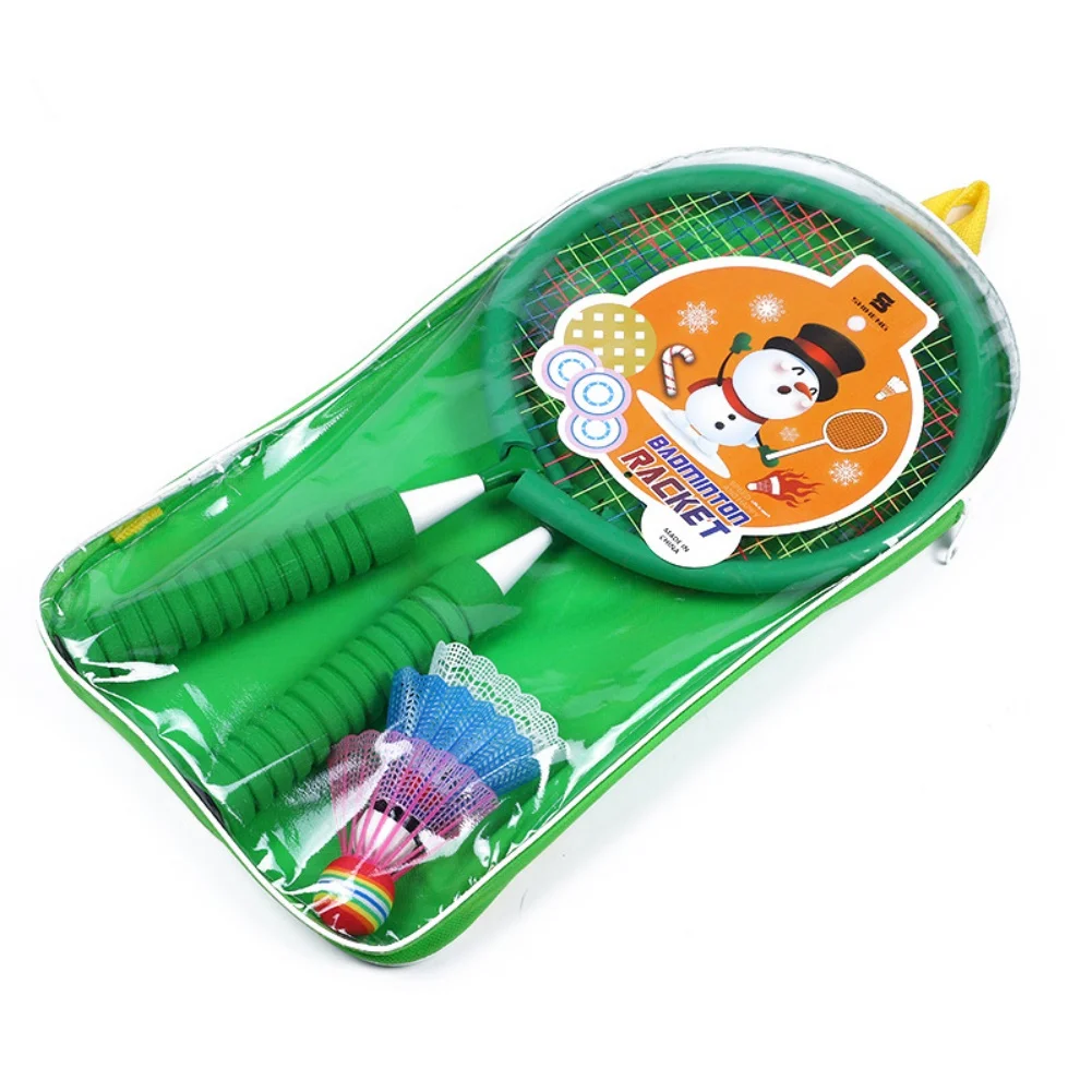 

3 Ball Set To Send Protective Cover Children's Badminton Racket Children's Interactive Tempo