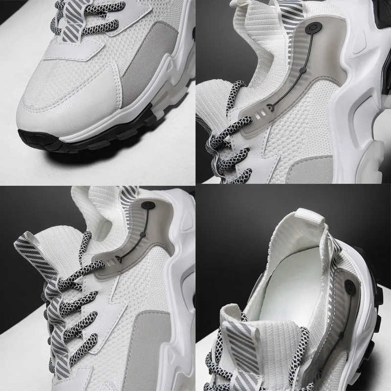

2020 New Light Men's Mesh Breathable Sneakers Men's Casual Shoes Masculino High quality Fashion Trend Classic Male Walking Shoes