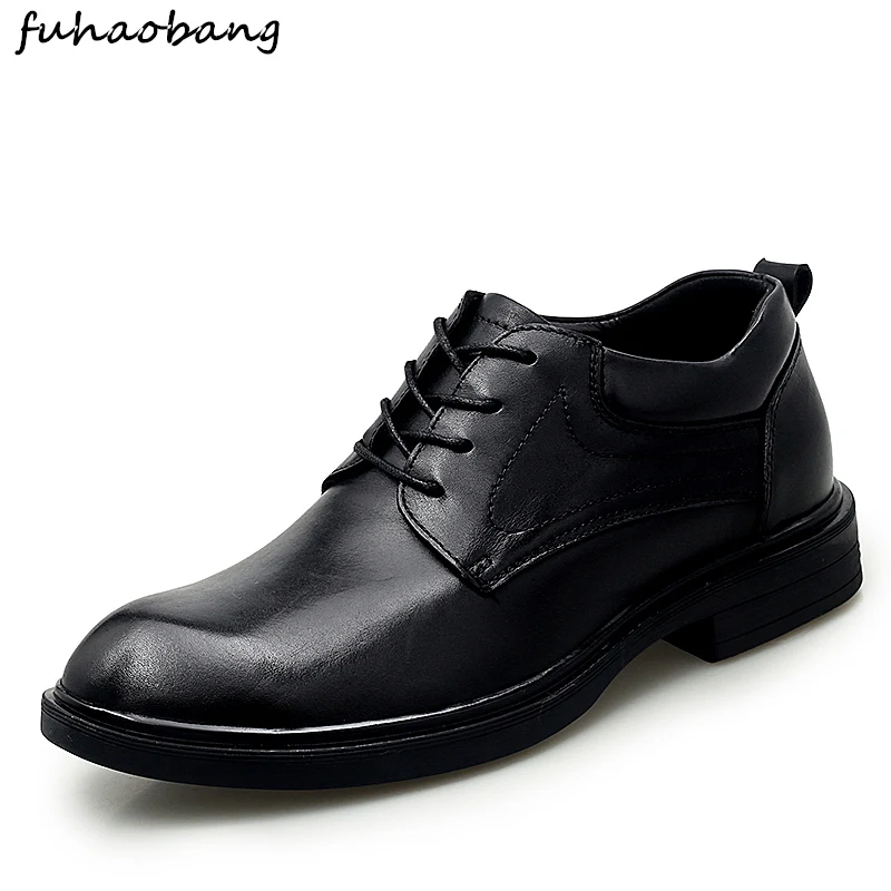 Модные Винтажные Брендовые мужские оксфорды Итальянский стиль Дышащие