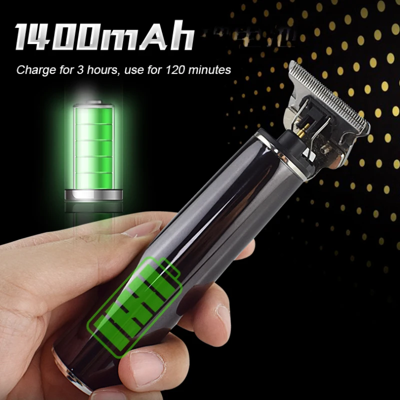 Профессиональная Т-образная машинка для стрижки ЖК-триммер электрический