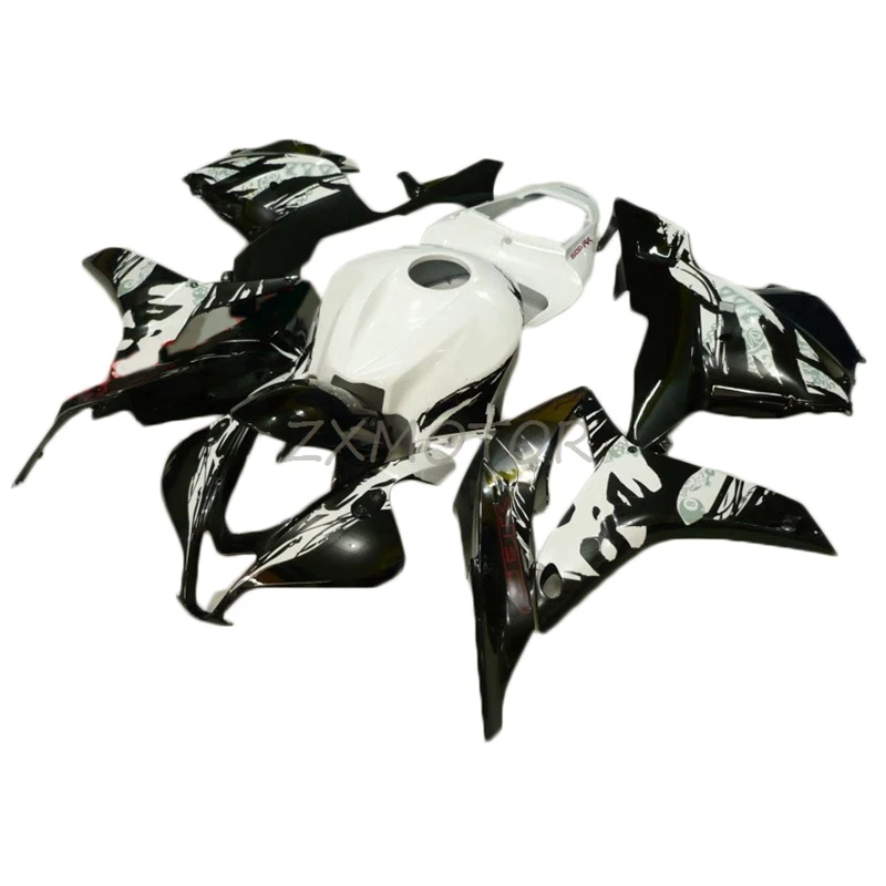 

Комплект обтекателей для Honda CBR600RR F5 2009 2010 2011 2012 черный белый cbr 600rr f5 09 10 11 12 CBR 600 RR Пластиковые обтекатели GX26