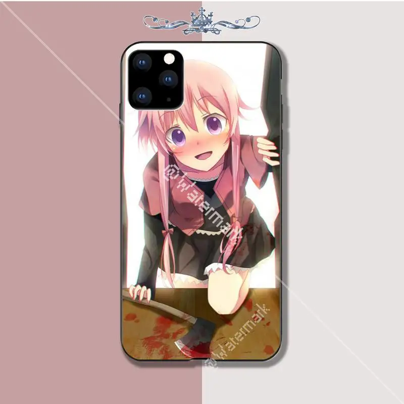 

Maiya Anime Mirai Nikki Future Diary Luxury Phone Case Coque For Iphone 5s Se 6 6s 7 8 Plus X Xs Max Xr 11 Pro Max Cases Fundas