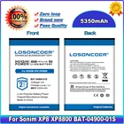 LOSONCOER 5350 мАч, BAT-04900-01S Батарея для Sonim XP8 XP8800 высокое Ёмкость