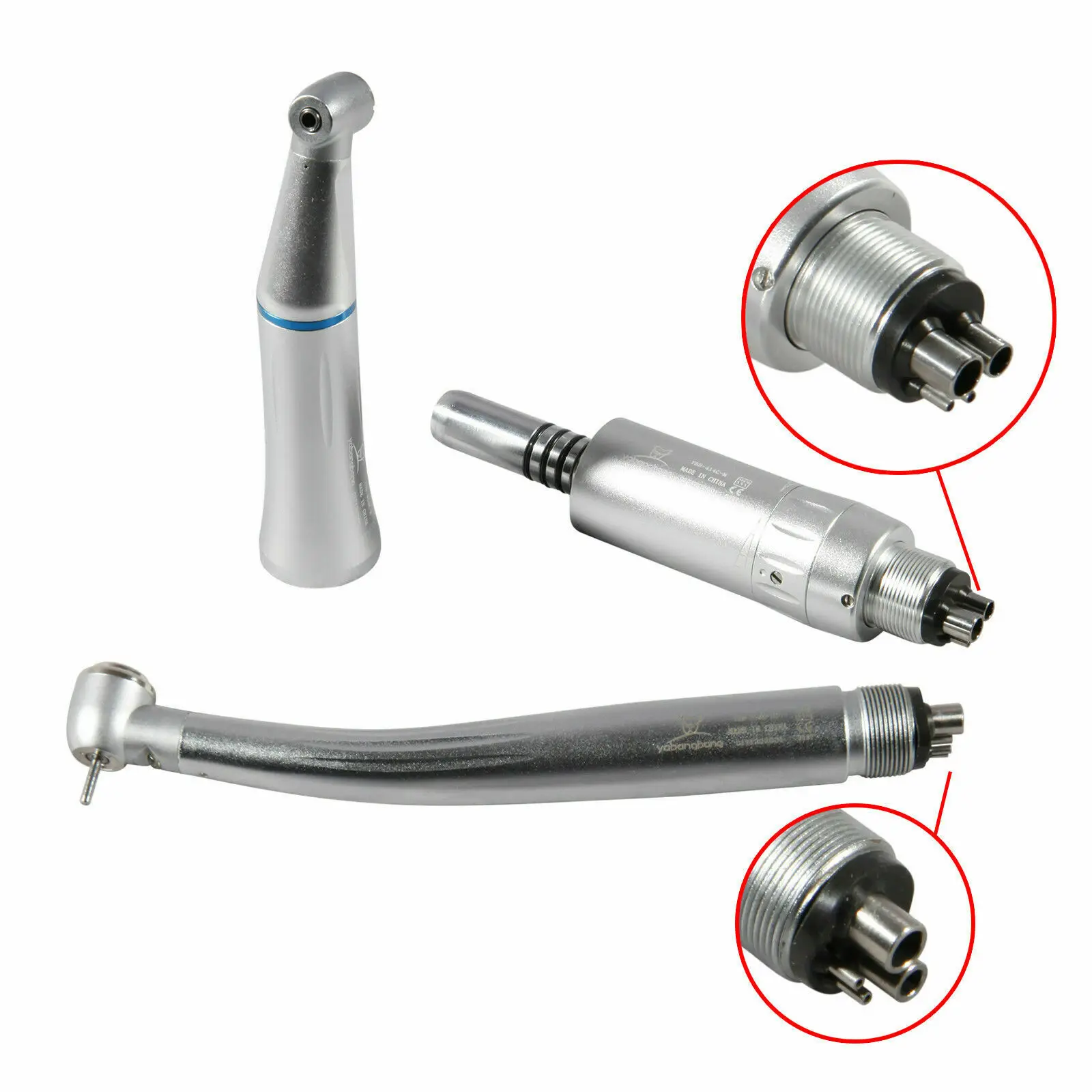 Внутренний стоматологический контр угол распыления Воздушный Двигатель с 4