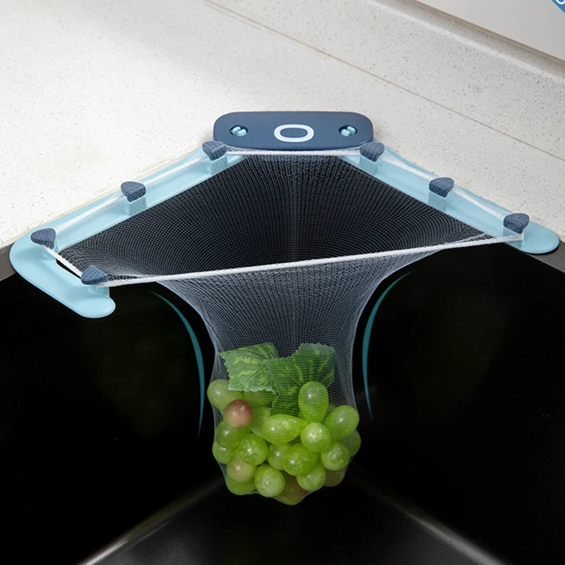 Полка для слива раковины в виде осьминога органайзер мусорная корзина мусорные