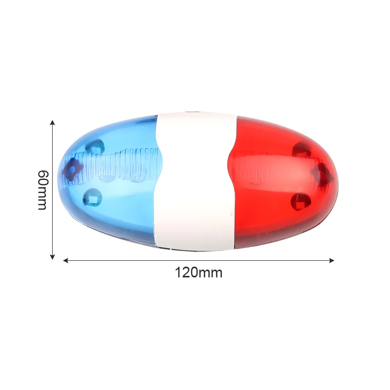 6 светодиодный 4 тон рог для Велосипедный спорт велосипед колокола светильник