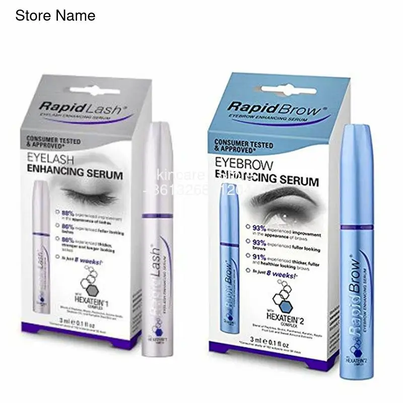 

3ML RAPID LASH EYELASH ENCHANCING SERUM WOMEN EYE LASH GROWTH SERUM RAPID BROW EYEBROW ENHANCING SERUM EYE BROW GROWTH FOR MEN