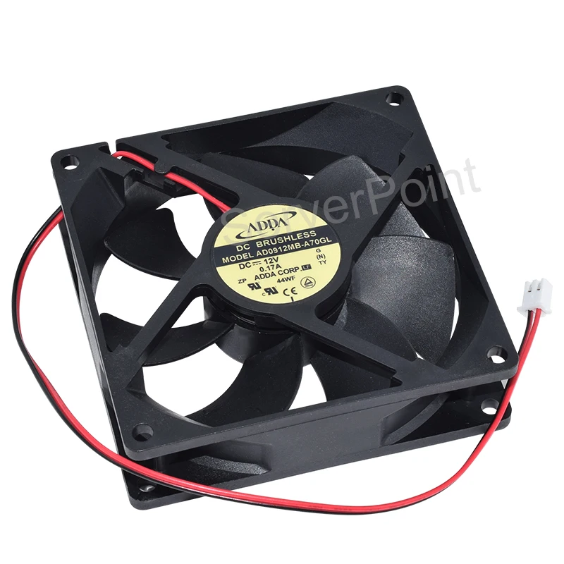 

Подлинная Новый AD0912MB-A70GL DC 12V 0.17A защитного стекла 92x92x25 мм квадратный Вентилятор охлаждения